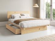 natural japanese storage bed