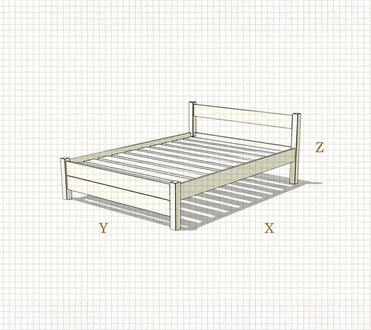 Beds for long and narrow rooms